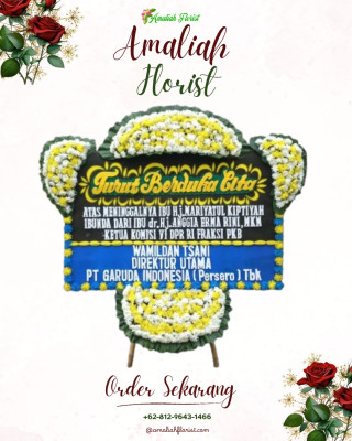 Papan Bunga Duka di Sukorejo