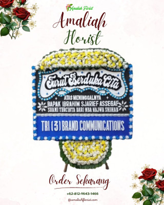 Papan Bunga Duka di Sukorejo