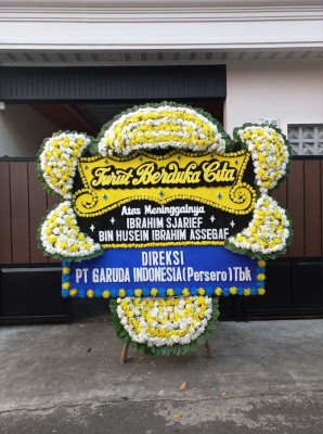 Papan Bunga Duka di Sukorejo